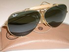 Circa 1980 s Vintage B l Ray Ban Usa Gp G15 Shooting Shooters Aviator Sunglasses