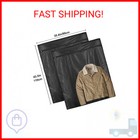 2pcs Extra Large Mesh Laundry Bags For Washing Machine - Ideal For Delicates  Bl