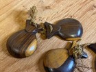Professional Grade Wood Flamenco Spanish Castanets Cata  uelas Flamencas Set Of 2