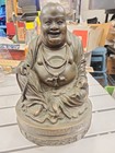 9 old  Tibet Tibetan  Buddhism Bronze Gilt Happy Laugh Maitreya Buddha Statue
