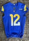 Los Angeles Rams Puka Nacua Team Issued Nfl Football La Game Jersey  12