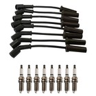 Trq Ignition Kit Spark Plug   Wire Set For Chevy Gmc Cadillac V8 6 0 5 3 4 8