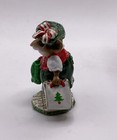 Wee Forest Folk Mall Mom Christmas Special Color Mouse Red   Green M-264 In Box