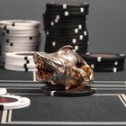 Vintage Poker Card Guards Fierce Shark  Card Protectors Lucky Shark Figurine