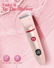 Bikini Trimmer Electric Razors For Women  Ceramic Blade Body Hair Trimmer  Ipx7