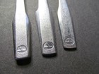 3 Pc Vintage Eastern Airline Cutlery Set Fork Knife Spoon Silverware