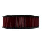 14  X 4  Washable   Reusable Round Air Cleaner Filter Element Replacement Red
