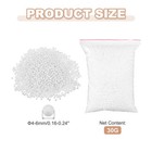 Foam Beads  4-6mm Mini Polystyrene Foam Balls  white  1 Pack 30g 