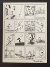 Charles Schulz   Signed Vintage 1968 Peanuts Snoopy Cartoon   New  Frame