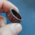 Muonionalusta Meteorite Ring Meteor Wedding Ring Size 11