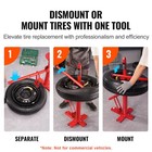Uimoso Portable Manual Tire Changer Tool For Cars  Trucks  And Motorcycles