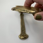 Vintage Brass Boat Anchor Door Knocker Nautical Marine 6 Inches Beach House