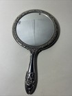 Vintage Silver Plated Victorian Style Vanity 9 x 5  Mirror 