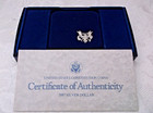 1987 S United States Commemorative Silver Dollar Constitution Coin Proof Box Coa