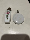 Lot Of 2-victorian Perfume Bottles Late 19th Early 20th Century