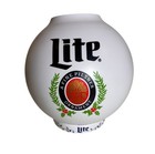 Miller Lite 12oz Beernament Holiday Christmas Ornament Set Of 6 With Gift Box