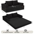 Futon Sofa Bed  Convertible Folding Sofa Bed  Boneless Couch Loveseat Corduro   