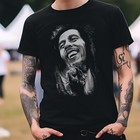 Bob Marley Band T-shirt Black S-3xl Reggae