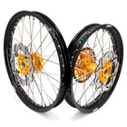 Kke 21 19 Wheels Rims For Suzuki Rmz250 2007-2018  Rmz450 2005-2017 Mx Gold