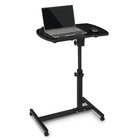  adjustable Height   Angle Desk  Rolling Swivel Laptop Table Portable Sofa Tray