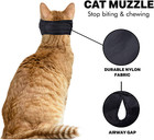 Downtown Pet Supply - Cat Muzzle For Grooming - Gentle And Soft Muzzle - Cat