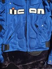 Icon Timax Asphalt Tech Armored Motorcycle Jacket Men L Titanium Protection