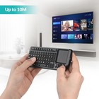 2 4g Mini Wireless Keyboard With Touchpad Mouse lightweight Portable Controll   