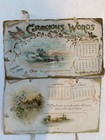 Gracious Words Calendar For 1899  Religious  Panels  Complete  R  Tuck
