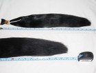Real Woman Girl Virgin Human Hair Cut Ponytail Pigtail Extensions 21  5 5 Oz G