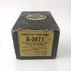 Vintage  stancor A-3871 Modulation Transformer - New Old Stock