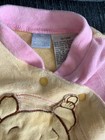 Vintage Disney Baby Winnie The Pooh Fleece Footed Sleeper Pajama Size 0 3 Months