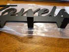 Towels Holder Wall Mount Black Metal 5 Hooks 5  Tall X 13  Long Towel Rack New