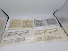 Vtg Nos Craftaid Zodiac Billfold Pattern 6555 6556 6557 6559 Leather Astrology 