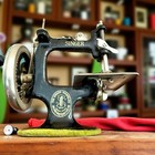 Singer Model 20 Sewhandy Mini Travel Sewing Machine Cast Iron Antique 7 Spoke