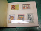 Vatican Galleria Savelli Postal Stamps  Album  1960 s  Mostly Uncancelled