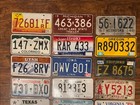 20 License Plates From 20  Different States Mixed Lot Of Tags Bulk Sale   