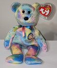 Ty Beanie Baby - Clubby Vi  6  The Rainbow Bear 8 5  New Mwmts Plush Stuffed Toy