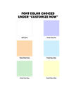 Uniform workshirt Name Patches Embroidered In Pastel Glow Thread  Multiple Sizes