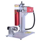 Jpt 5w Uv Fiber Laser Marking Machine With Water Chiller For Wood Glass Marking