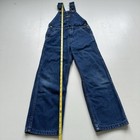 Vintage Oshkosh B   gosh Vestbak Overalls Unisex 6x 7 Blue Denimcotton Made In Usa