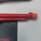 Vtg Hubley Or Leslie Henry Metal Cap Gun  Red W  Blue Rare Colorway W Holster