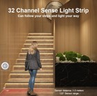 Intelligent Motion Sensor Stairway Light  32ch Led Strip Controller Dc 12v 24v