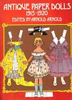 Paper Doll Book Antique Paper Dolls 1915-1920 Ca 1975 Mint