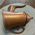 Vintage Copper  brass Coffee-tea Pot Made In Morocco7 1 2 Inches Tall