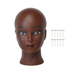 Bald Mannequin Head Professional Cosmetology Wig Head For Wig Making Displayi   