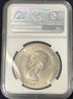     1965 Winston Churchill Crown - Rotated Die Error    Great Britain Ngc Ms64    