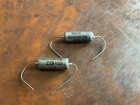  022uf 400v K40y-9  Russian Capacitors - Nos - Paper In Oil - 2x -  Not 0 22uf