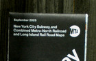 New York City Nyc Subway Train Map Mta Dated September 2025 Metro New Version