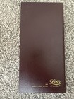 Vintage Letts Of London Telephone Address Book Dark Brown Great Britain