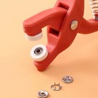 51pcs Metal Snap Fastener Kit With Hand Press Tool Sewing Buttons Fastening Tool